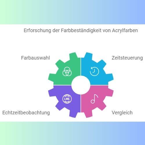 Farbbeständigkeit von Acrylfarben